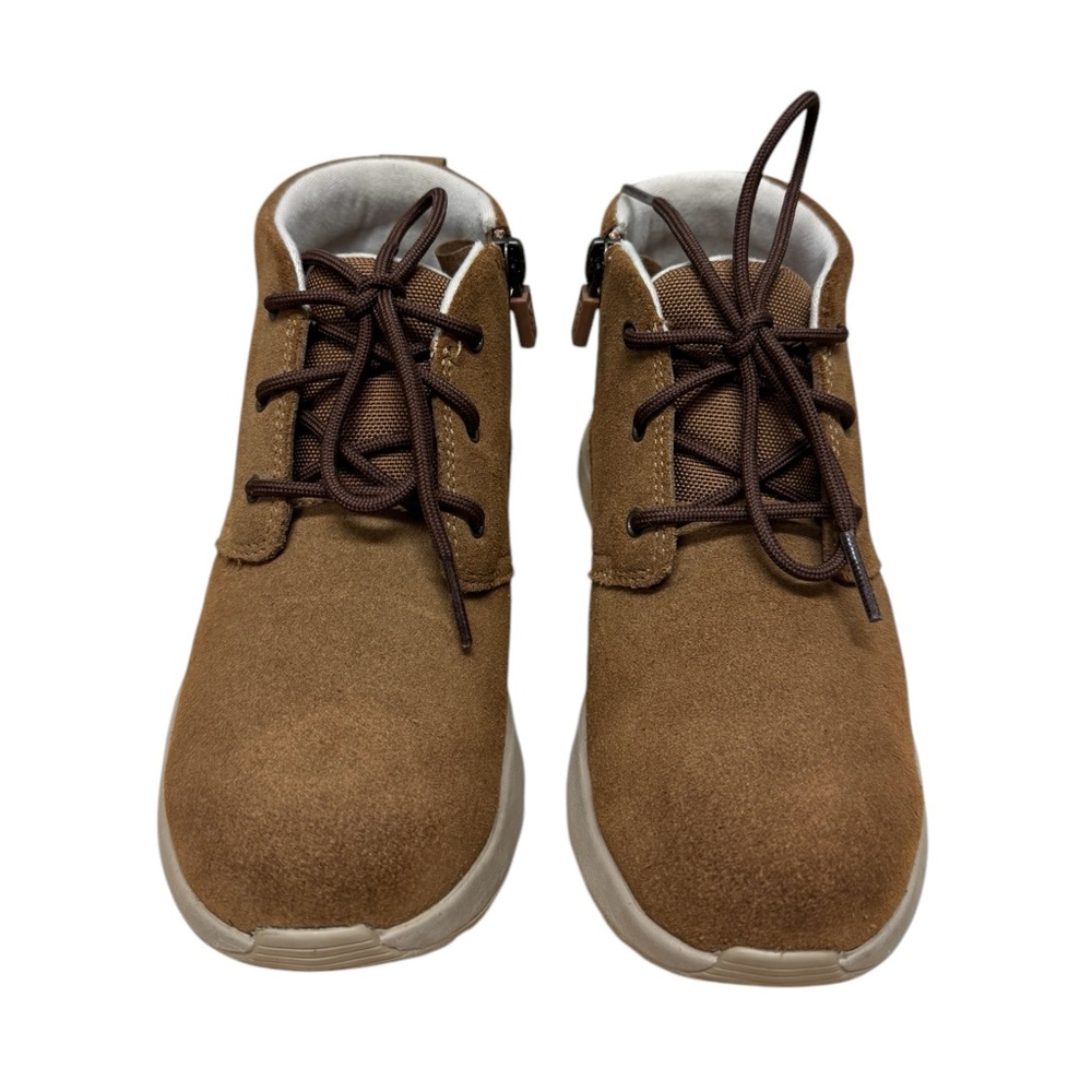 Like new! UGG K Canoe III Weather suede Chukka boots, waterproof, tan, kids13 - Picture 6 of 13